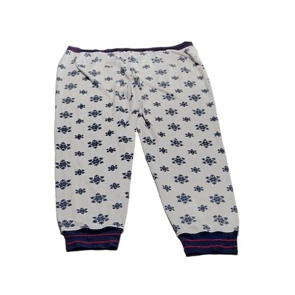 Tommy Hilfiger 2 pc Thermal Medium Womens Pajama Set Snowflakes Read Description - Picture 13 of 16